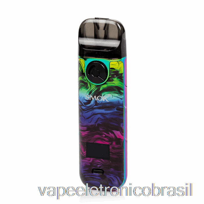 Vape Eletrônico Smok Novo 4 25w Pod Kit Fluido 7 Cores